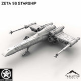 Tabletop Terrain Ship Zeta 98 Starship