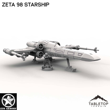 Tabletop Terrain Ship Zeta 98 Starship
