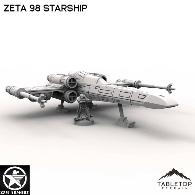 Tabletop Terrain Ship Zeta 98 Starship