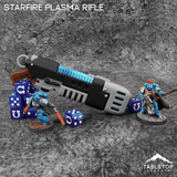 Tabletop Terrain Starfire Plasma Rifle Grimdark Armory - Mini Weapon Props