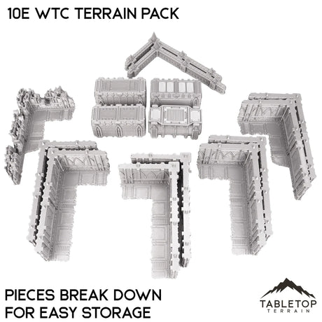 Tabletop Terrain Terrain 10e WTC Terrain Pack - Smoke & Steel