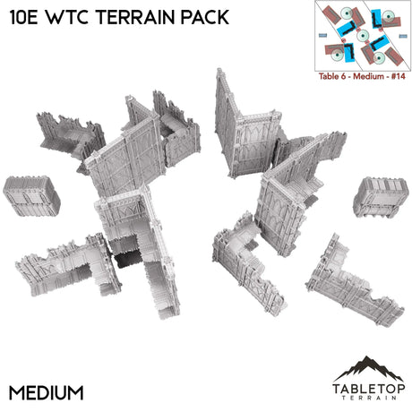 Tabletop Terrain Terrain 10e WTC Terrain Pack - Smoke & Steel