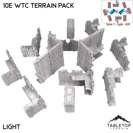 Tabletop Terrain Terrain 10e WTC Terrain Pack - Smoke & Steel