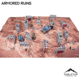 Tabletop Terrain Terrain 11e Armored Ruins Foldable Tournament Terrain