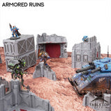 Tabletop Terrain Terrain 11e Armored Ruins Foldable Tournament Terrain