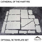 Tabletop Terrain Terrain 11e Battle Nun Ruins Foldable Tournament Terrain