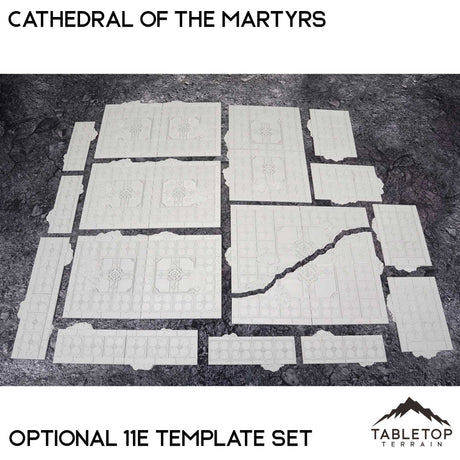 Tabletop Terrain Terrain 11e Battle Nun Ruins Foldable Tournament Terrain