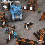 Tabletop Terrain Terrain 11e Battle Nun Ruins Foldable Tournament Terrain