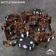 Tabletop Terrain Terrain 11e Battle Nun Ruins Foldable Tournament Terrain