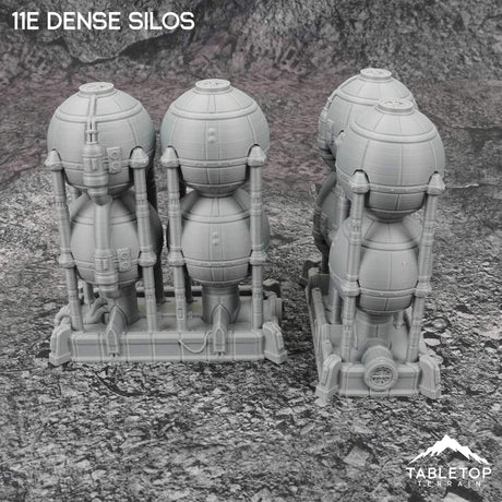 Tabletop Terrain Terrain 11e Castograd Silo Dense Terrain Pack