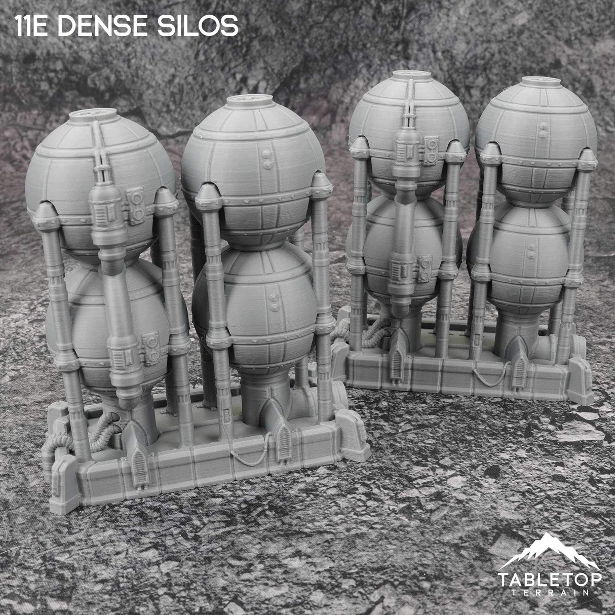 Tabletop Terrain Terrain 11e Castograd Silo Dense Terrain Pack