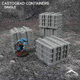 Tabletop Terrain Terrain 11e Castograd Stackable Single Containers