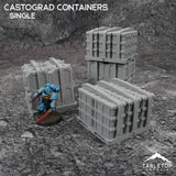 Tabletop Terrain Terrain 11e Castograd Stackable Single Containers