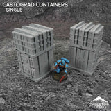 Tabletop Terrain Terrain 11e Castograd Stackable Single Containers