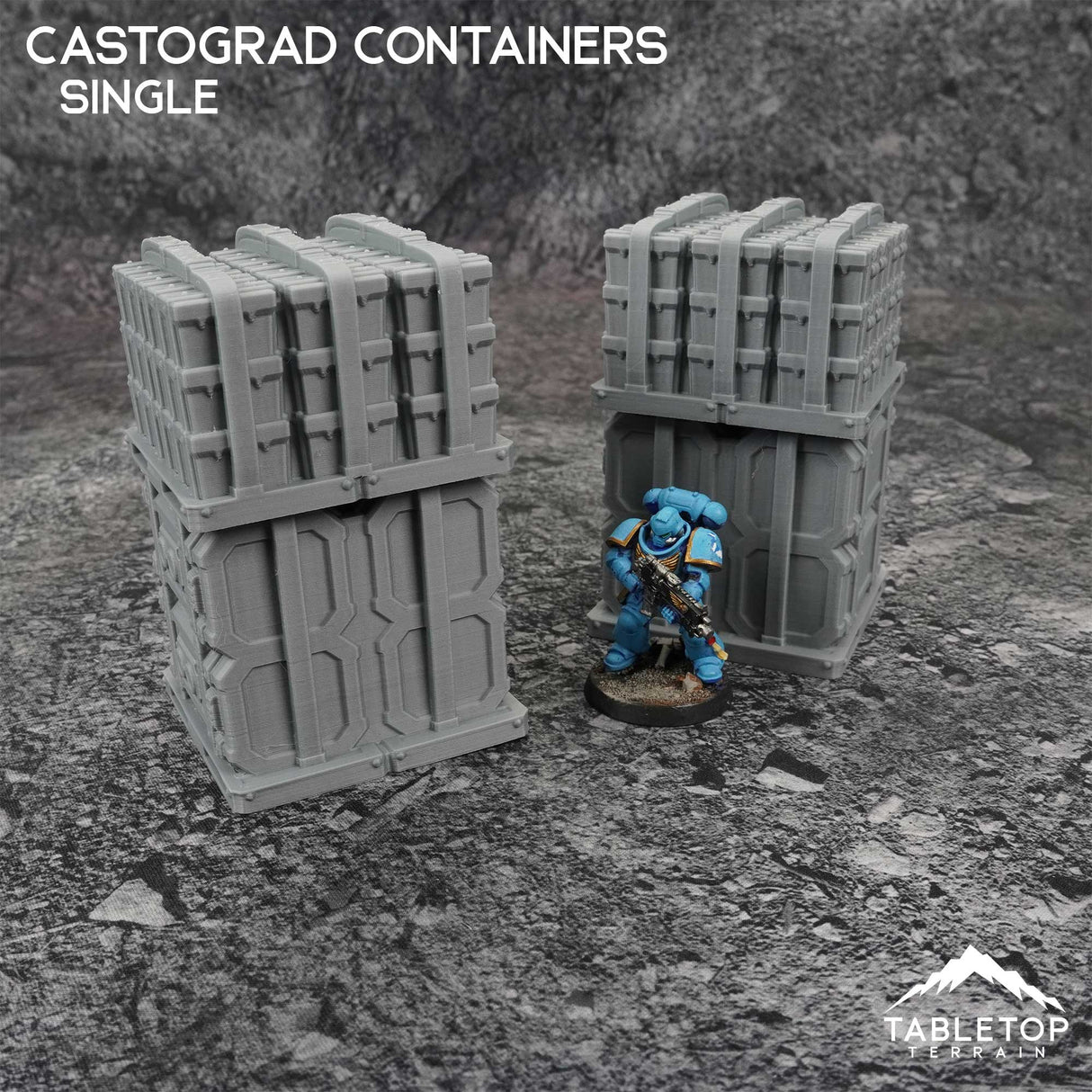 Tabletop Terrain Terrain 11e Castograd Stackable Single Containers