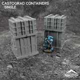 Tabletop Terrain Terrain 11e Castograd Stackable Single Containers