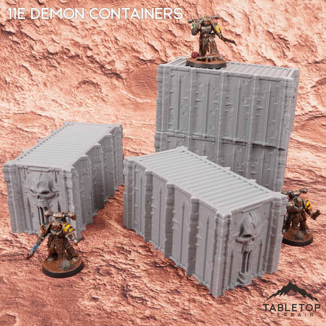 Tabletop Terrain Terrain 11e Demon Gate Stackable Containers
