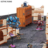 Tabletop Terrain Terrain 11e Gothic Ruins Foldable Tournament Terrain