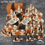 Tabletop Terrain Terrain 11e Gothic Ruins Foldable Tournament Terrain