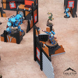 Tabletop Terrain Terrain 11e Greenskin Ruins Foldable Tournament Terrain