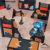 Tabletop Terrain Terrain 11e Greenskin Ruins Foldable Tournament Terrain
