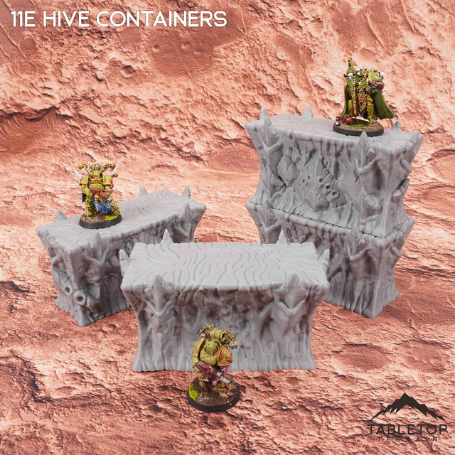 Tabletop Terrain Terrain 11e Hive Stackable Containers