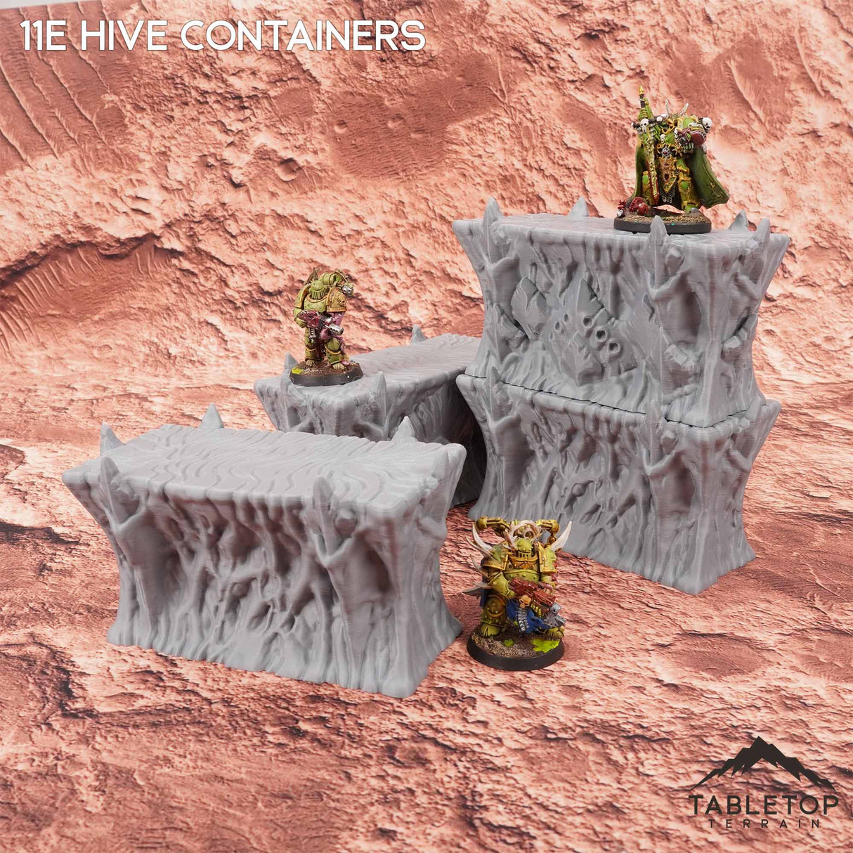 Tabletop Terrain Terrain 11e Hive Stackable Containers