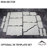 Tabletop Terrain Terrain 11e Industrial Ruins Foldable Tournament Terrain