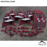 Tabletop Terrain Terrain 11e Industrial Ruins Foldable Tournament Terrain