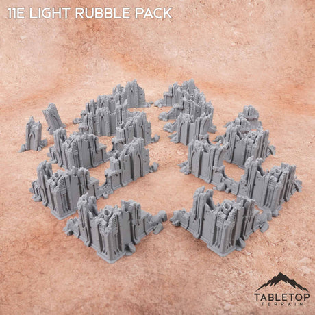 Tabletop Terrain Terrain 11e Light Rubble Pack