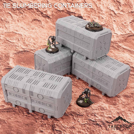Tabletop Terrain Terrain 11e Slumbering Machines Stackable Containers