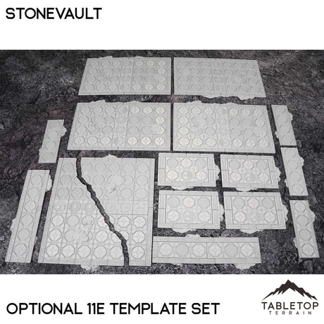 Tabletop Terrain Terrain 11e Space Dwarf Ruins Foldable Tournament Terrain