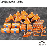 Tabletop Terrain Terrain 11e Space Dwarf Ruins Foldable Tournament Terrain