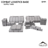 Tabletop Terrain Terrain 12mm / Supply Yard Combat Logistics Base TechScape - 6-12mm