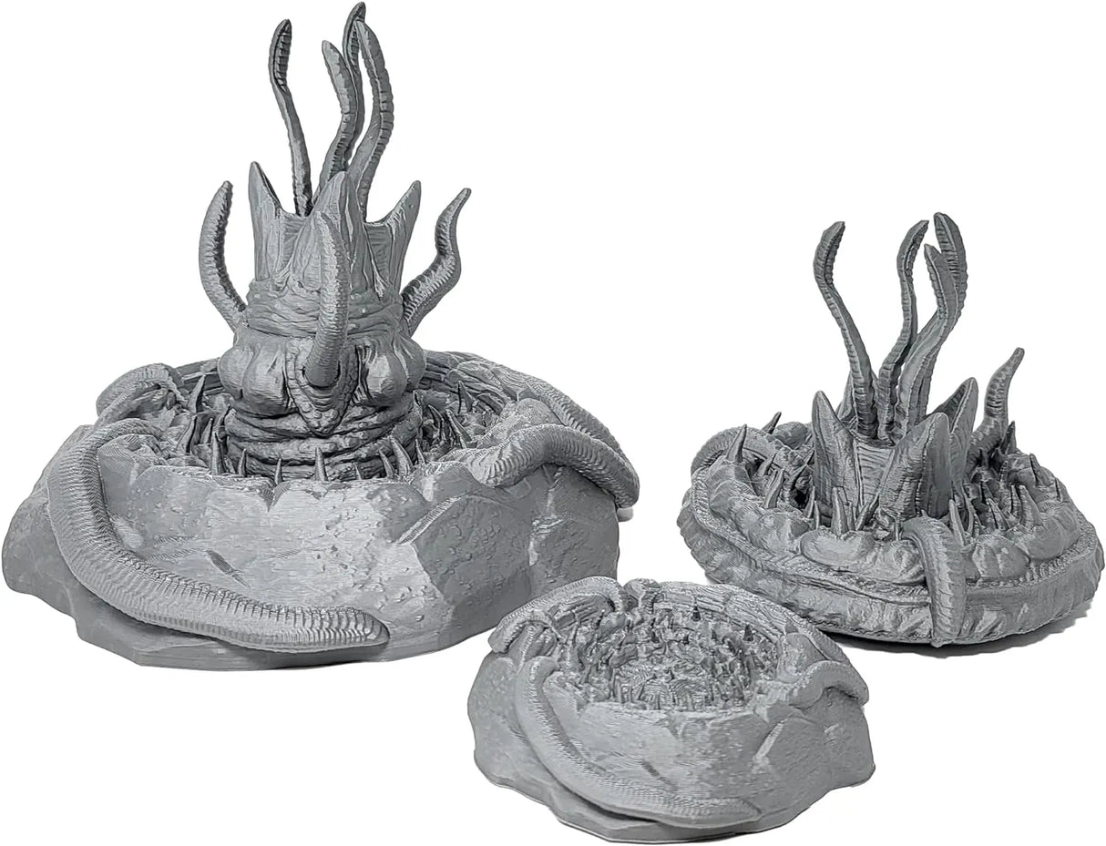 Tabletop Terrain Terrain 15mm / C- Closed Base Sarlacc Pit - Star Wars Legion Terrain