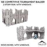 Tabletop Terrain Terrain 2-Story Ruin Windows 10e Competitive Tournament Builder