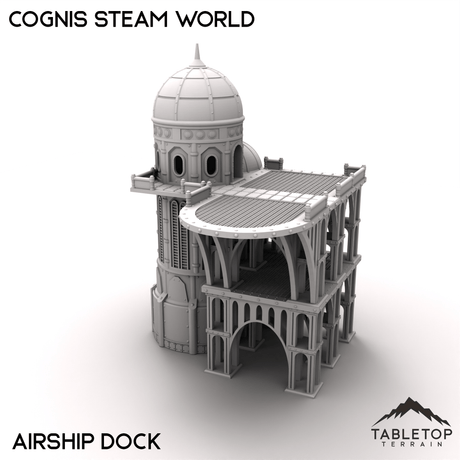 Tabletop Terrain Terrain 28/32mm / Airship Dock Cognis Steam World