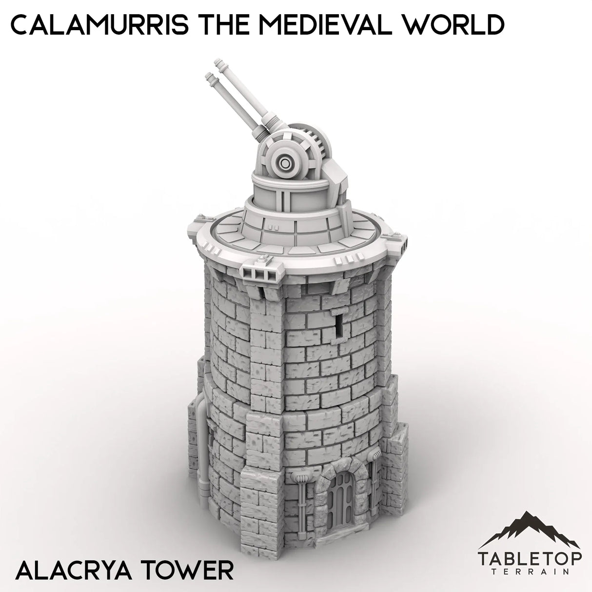 Tabletop Terrain Terrain 28/32mm / Alacrya Tower Calamurris the Medieval World