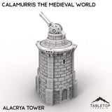 Tabletop Terrain Terrain 28/32mm / Alacrya Tower Calamurris the Medieval World