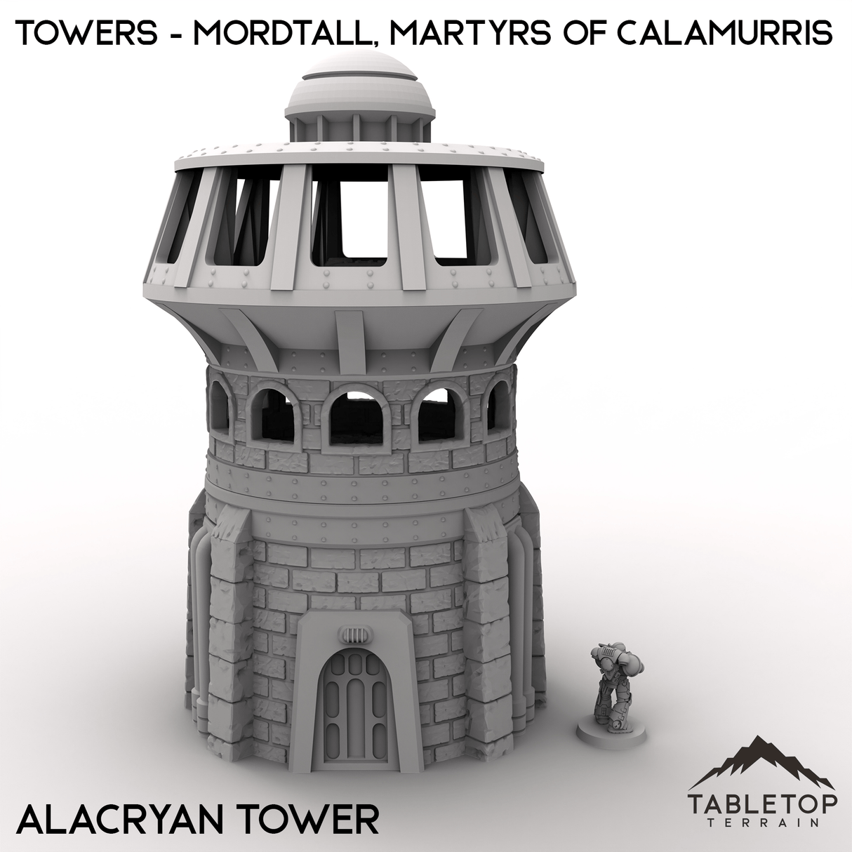 Tabletop Terrain Terrain 28/32mm / Alacryan Tower Towers - Mordtall, Martyrs of Calamurris