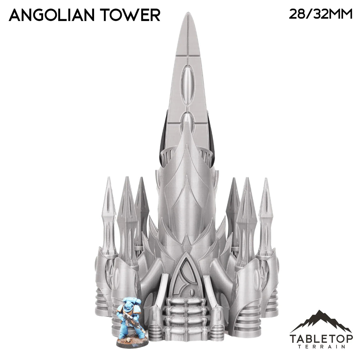 Tabletop Terrain Terrain 28/32mm / Angolian Tower The Dark City of Irazar