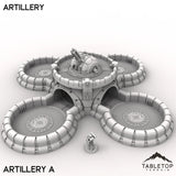 Tabletop Terrain Terrain 28/32mm / Artillery A Artillery - Vahngart, Garrisoned Moon