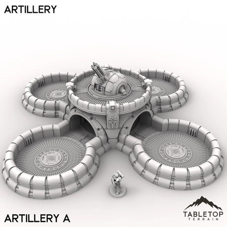 Tabletop Terrain Terrain 28/32mm / Artillery A Artillery - Vahngart, Garrisoned Moon