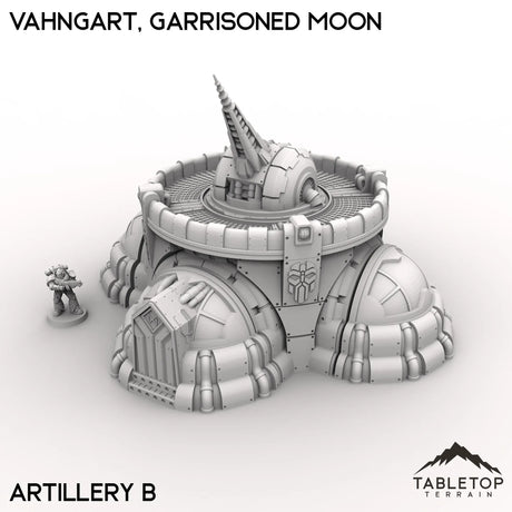 Tabletop Terrain Terrain 28/32mm / Artillery B Vahngart, Garrisoned Moon