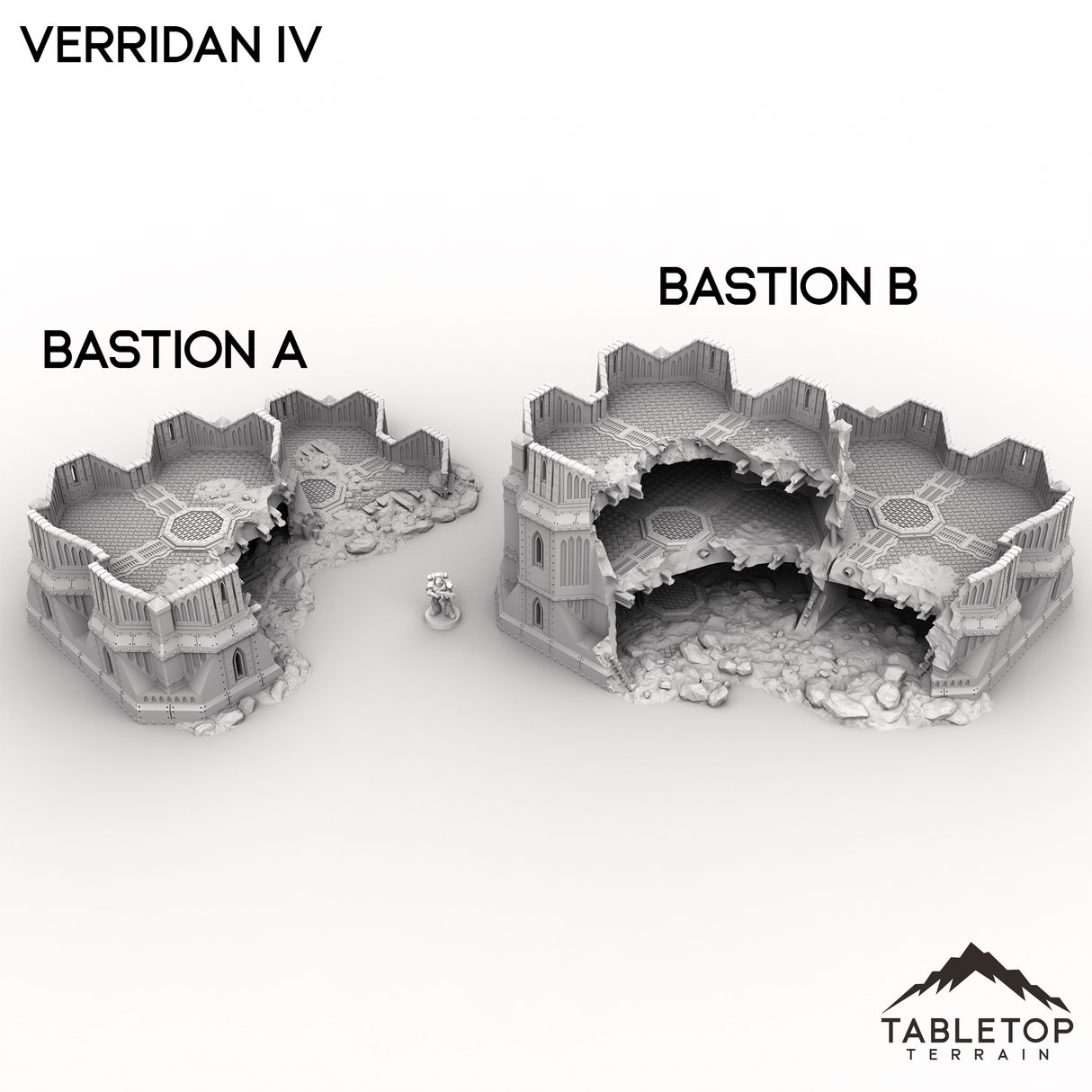 Tabletop Terrain Terrain 28/32mm / Bastion A Verridan IV