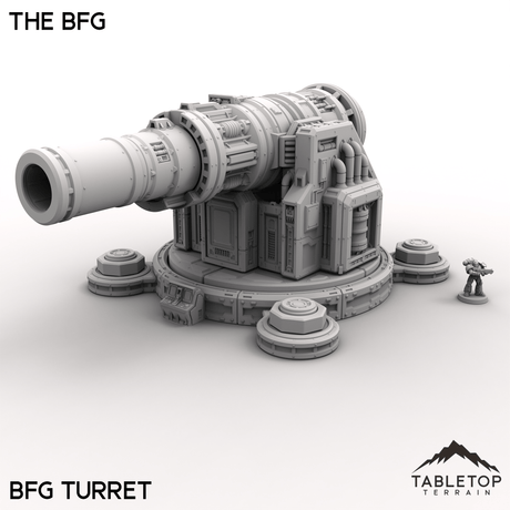 Tabletop Terrain Terrain 28/32mm / BFG Turret BFG