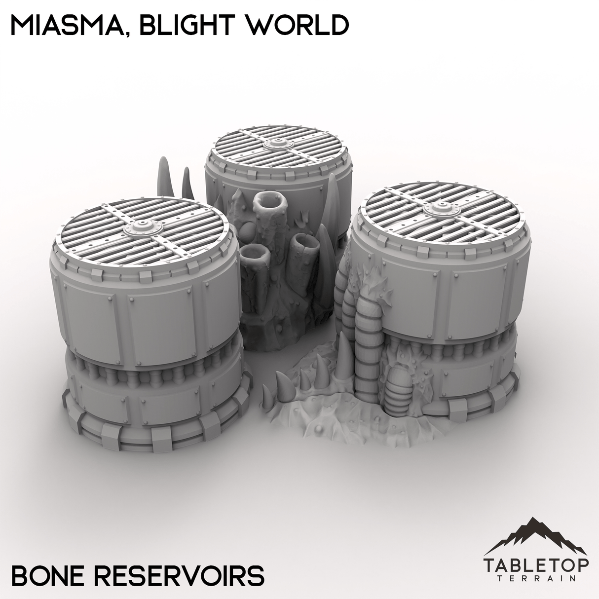 Tabletop Terrain Terrain 28/32mm / Bone Reservoirs Miasma, Blight World