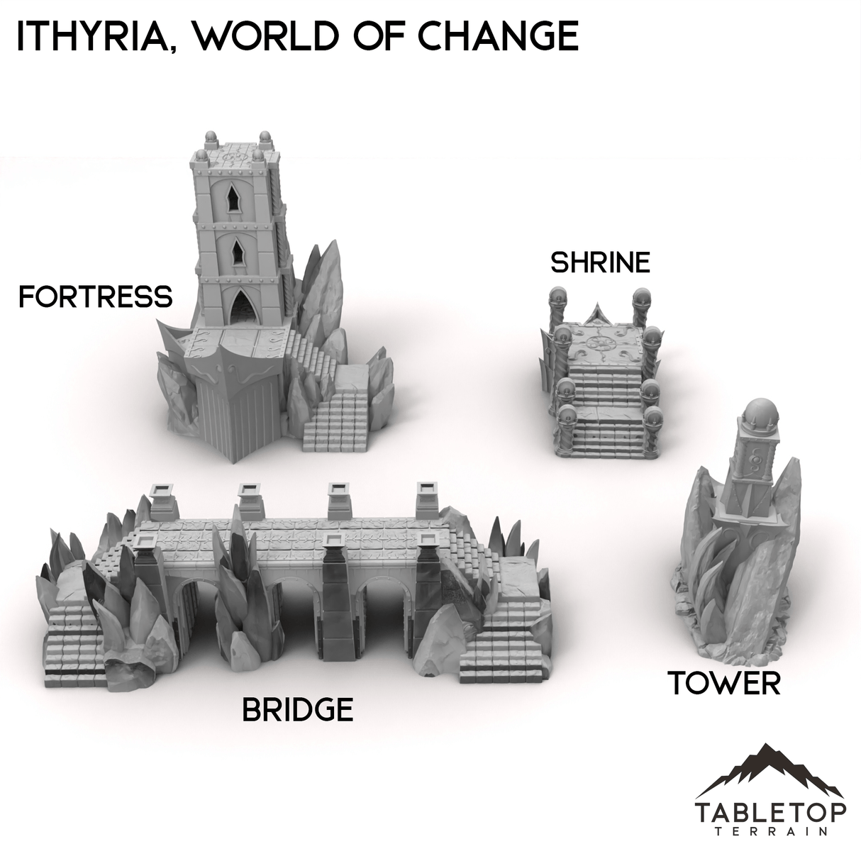 Tabletop Terrain Terrain 28/32mm / Bridge Ithyria, World of Change