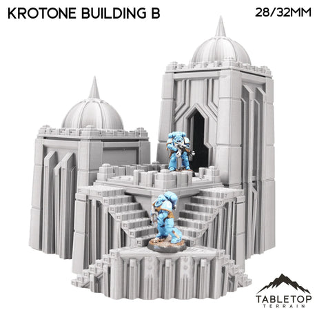 Tabletop Terrain Terrain 28/32mm / Building B Krotone, Sorcerer's Planet