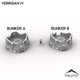 Tabletop Terrain Terrain 28/32mm / Bunker A Verridan IV